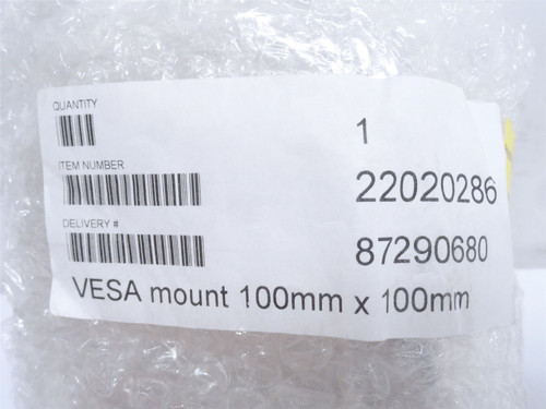 Mettler-Toledo 22020286; VESA Mount Bracket SS; 100mm x 100mm