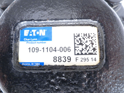 Eaton 109-1104-006; Geroler Disc Valve Motor 95l/min; 303RPM