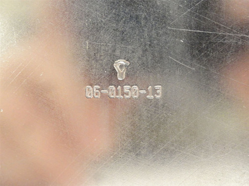 Tipper Tie 06-0150-13; Stainless Steel Die Plate; LH