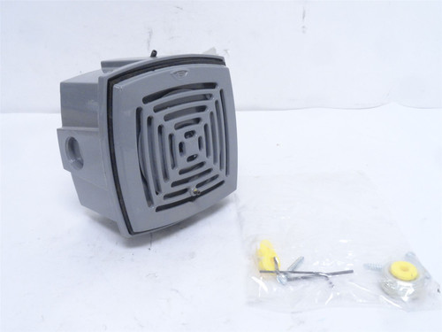 Edwards 876-G5; Vibrating Horn; 24VAC; 113db Alarm; NEMA: 4X