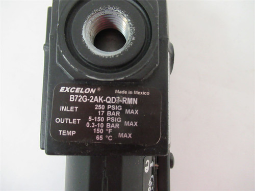 Norgren B72G-2AK-QD3-RMN; Filter/Regulator 1/4" NPT 5-150psi