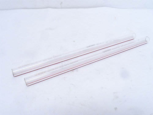 Duran 1540101614; Lot-2 Redline Gauge Glass 5/8"OD x 11-1/2"L