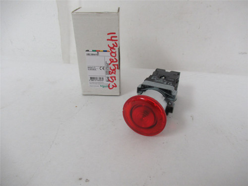 Schneider XB2BN4161;  Pushbutton Switch 22 mm 10A 600VAC