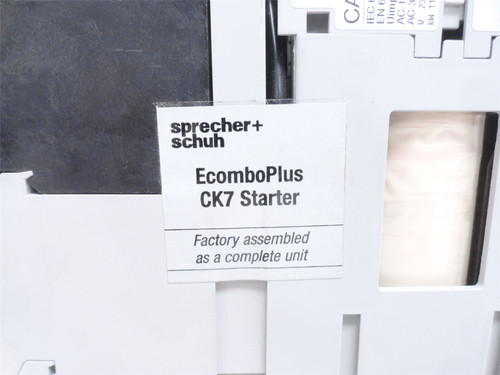 sprecher+schuh CK7-Starter; Starter 32-45A; 690VAC Coil 24VDC