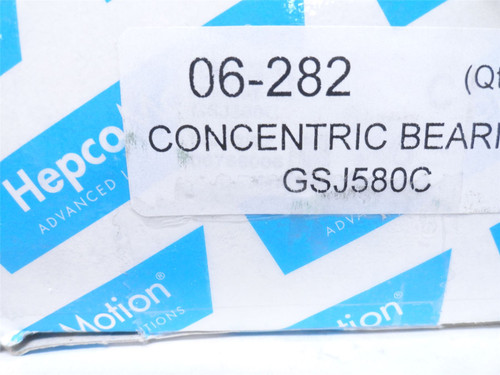 HepcoMotion GSJ580C; V-Rail Linear Studded Wheel; 58mmOD