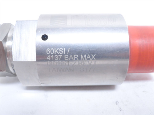 Flowserve 007651-2; Hose to Pipe Adaptor; SS; 9/16" Tube