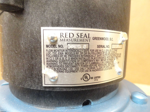 Red Seal MP1C1R0D10000E0G; Flanged Flowmeter; 1" ID; 7/70GPM
