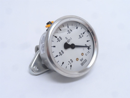 Ferdinand Henneken XMMVA14AHZ; Vacuum Gauge W/SS Valve; 1/4NPT