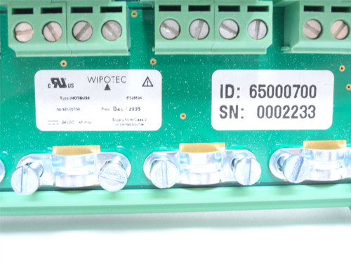 Wipotec 65000700; Distribution Block Module; 6-Motor Max