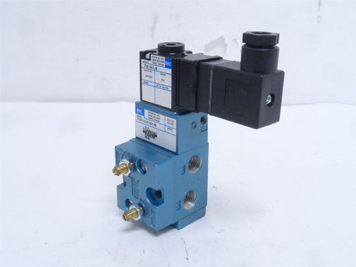 MAC 712C-12-PI-501JB; Solenoid Valve 0-150PSI; 24VDC; 6 Watts
