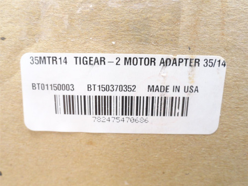 Dodge 35MTR14; Tigear 2 Motor Adaptor Kit; 140TC Frame