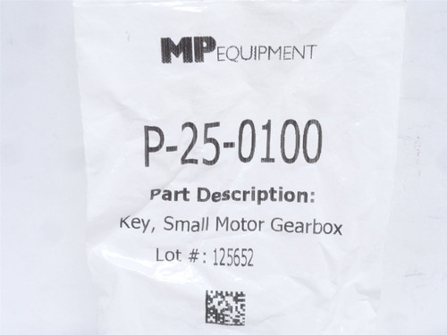 MP Equipment P-25-0100; Lot-4 Small Motor Keys; 5mmOD Square