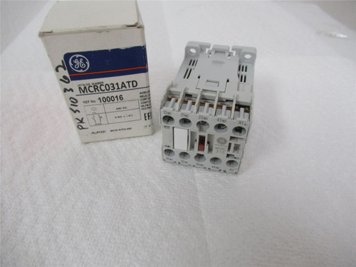 GE MCRC031ATD; RELAY 3NO/1NC 16A ITH 24V DC COIL