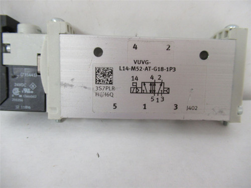 Festo VUVG-L14-M52-AT-G18-1P3; Solenoid Valve Coil 24 V DC