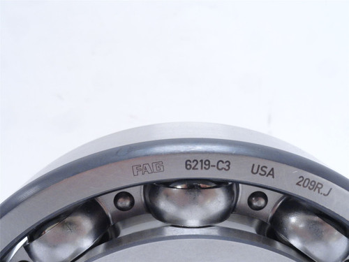 FAG 6219-C3; Ball Bearing; 95mmID x 170mmOD x 32mm Width