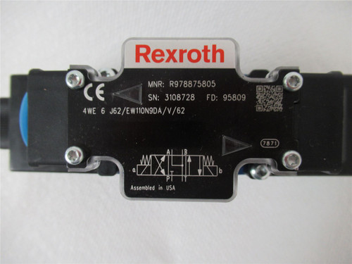 Rexroth R978875805; Hydraulic ControlValve 110 VAC