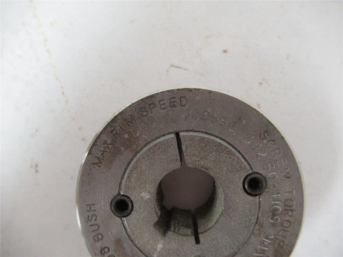 Dodge 122956 6J2.50-1108 ; Belt Pulley w/bushing 3/4"ID