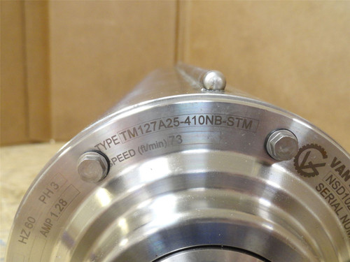 VanderGraaf TM127A25-410NB-STM; Drum Motor; 15" Belt Width