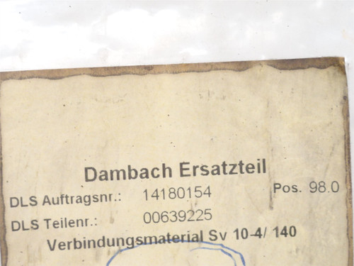 Dambach 639225; Connection Element Cover Cap