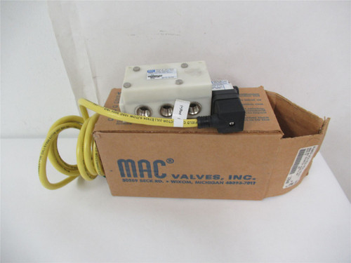MAC P48PA-ACA-K00-PDAJ-BJAA; Solenoid Valve 24 VDC 7.3 Watts