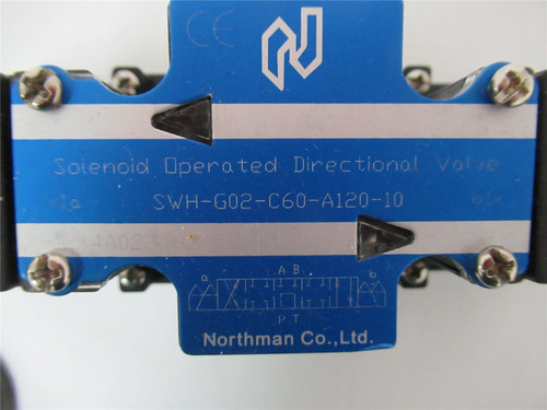 Northman SWH-G02-C60-A120-10; SolenoidValve110-120VAC 1/2"