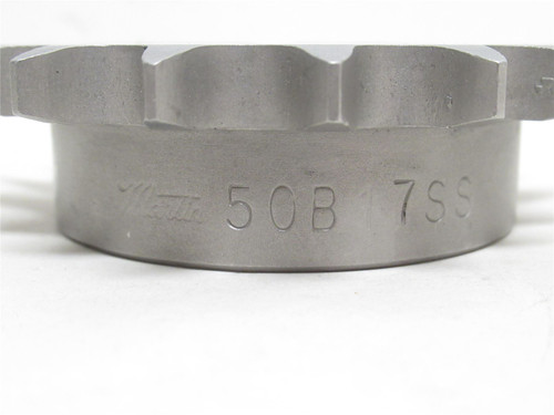 Martin 50B17SS 1-3/8; Sprocket #50; SS; 17 Teeth; 1-3/8"ID