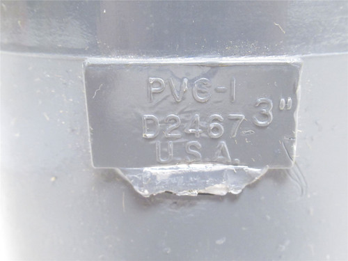 Colonial 829-030; Sch: 80 PVC Coupling; 3" Socket