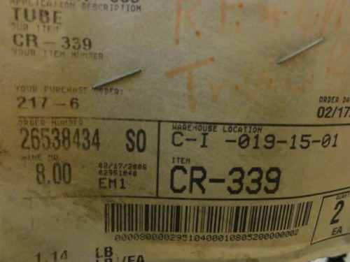 Intrupa CR-339; Hydraulic Line for Forklift; 30-1/2" Length