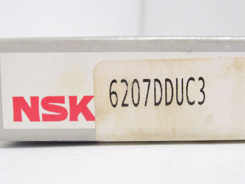 NSK 6207DDUC3; Ball Bearing; 35mmID x 72mmOD x 17mm Wide