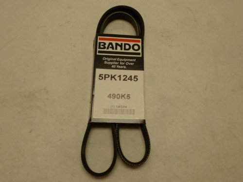 Bando 490K5;  Serpentine Belt 5PK1245