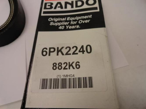 Bando 6PK2240; Serpentine Belt; Industry Number 882K6