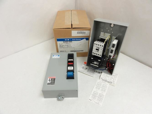 Eaton ECX09C1QHA-R61/C; Starter; 9A; 3P; 600V Max; Coil: 24VDC