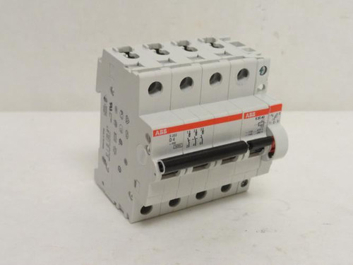 ABB S203-D4; Circuit Breaker;  4A; 4P; 600V