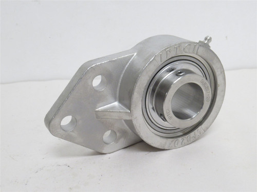 IPTCI SUCSFB207-20; Bracket Flange Bearing; SS; 25mmID