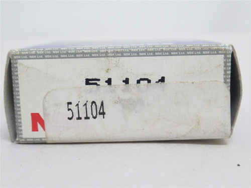 NSK 51104; Ball Thrust Bearing 20mmID x 35mmOD x 10 mm Wide