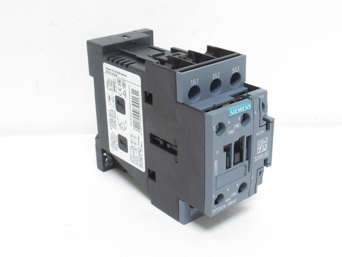 Siemens 3RT2026-1BB40; Contactor; 25A; 3P; 400V; Coil: 24V