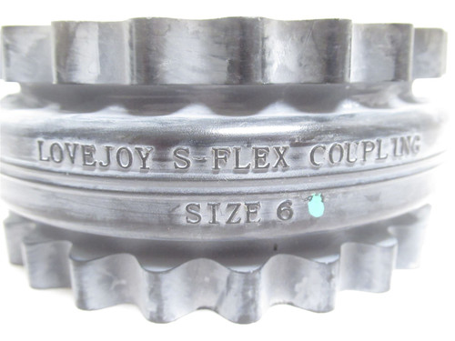 Lovejoy 6N; Two Piece Split Neoprene S-Flex Sleeve; Size: 6