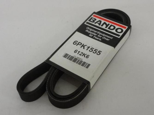 Bando 612K6; Serpentine Belt; 6PK1555