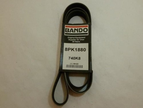 Bando 8PK1880; Serpentine Belt 740K8; 8-ribs 74.0"L; 1MHZ2