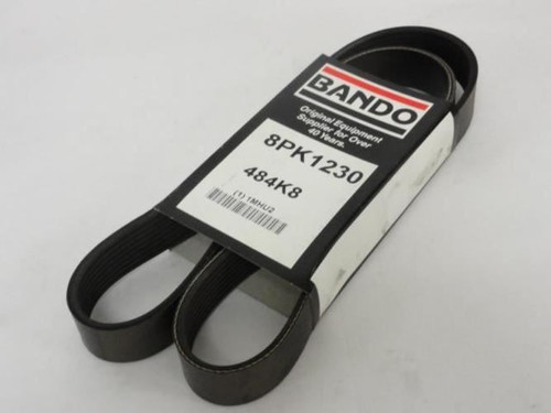 Bando 484K8; Serpentine Belt; 8PK1230