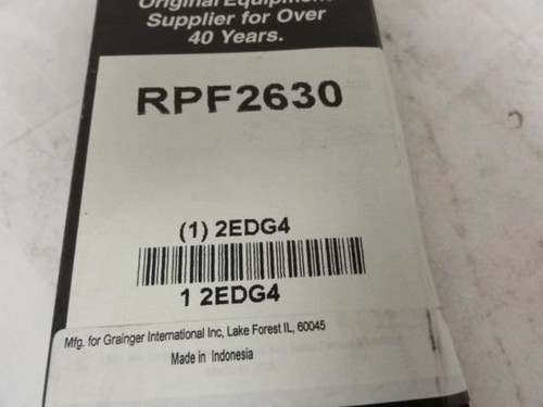 Bando RPF2630; Auto V-Belt; 2EDG4