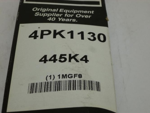 Bando 445K4; Serpentine Belt; 4PK1130