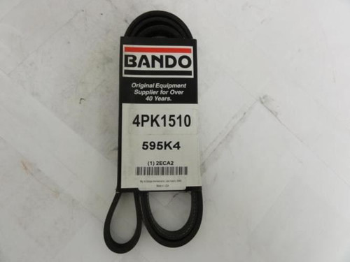 Bando 4PK1510; Serpentine Belt; Industry Number 595K4