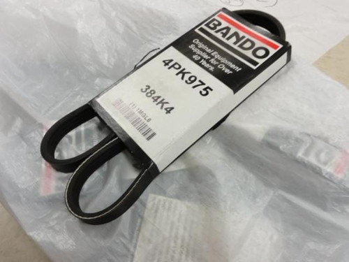 Bando 1MGL6; Serpentine Belt; 4-Rib; 38.4"Long; 384K4