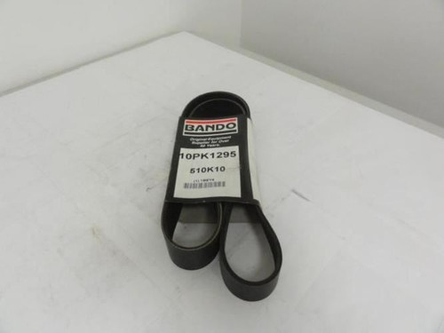 Bando 10PK1295; Serpentine Belt 510K10; 10-ribs 51.0"L; 1MEY4