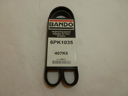 Bando 407K6; Serpentine Belt 6PK1035