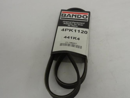Bando 4PK1120; Serpentine Belt 470K4; 4-ribs 47.0"L; 1MGF7