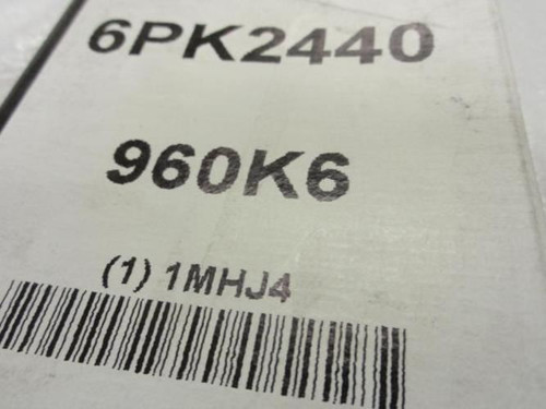 Bando 1MHJ4; Serpentine Belt; 96"Long; Industry 960K6