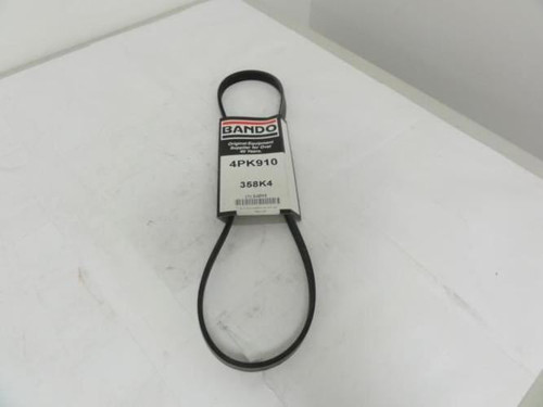 Bando 358K4; Serpentine Belt 4PK910