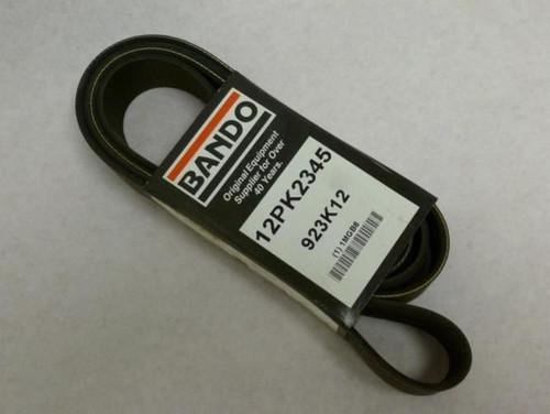 Bando 923K12; Serpentine Belt; 12PK2345